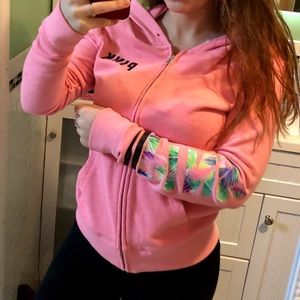 VICTORIA SECRET PINK HOODIE SMALL